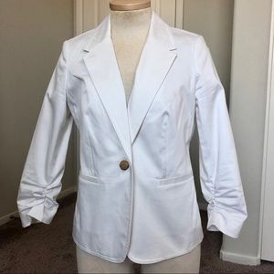 The Limited White Blazer